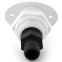 Tankentfüfter für 16 mm Schlauch Kunststoff Weiß Oval Bild 4